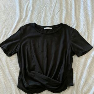 Zara Knotted crop top